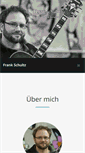 Mobile Screenshot of frankschultzjazz.de